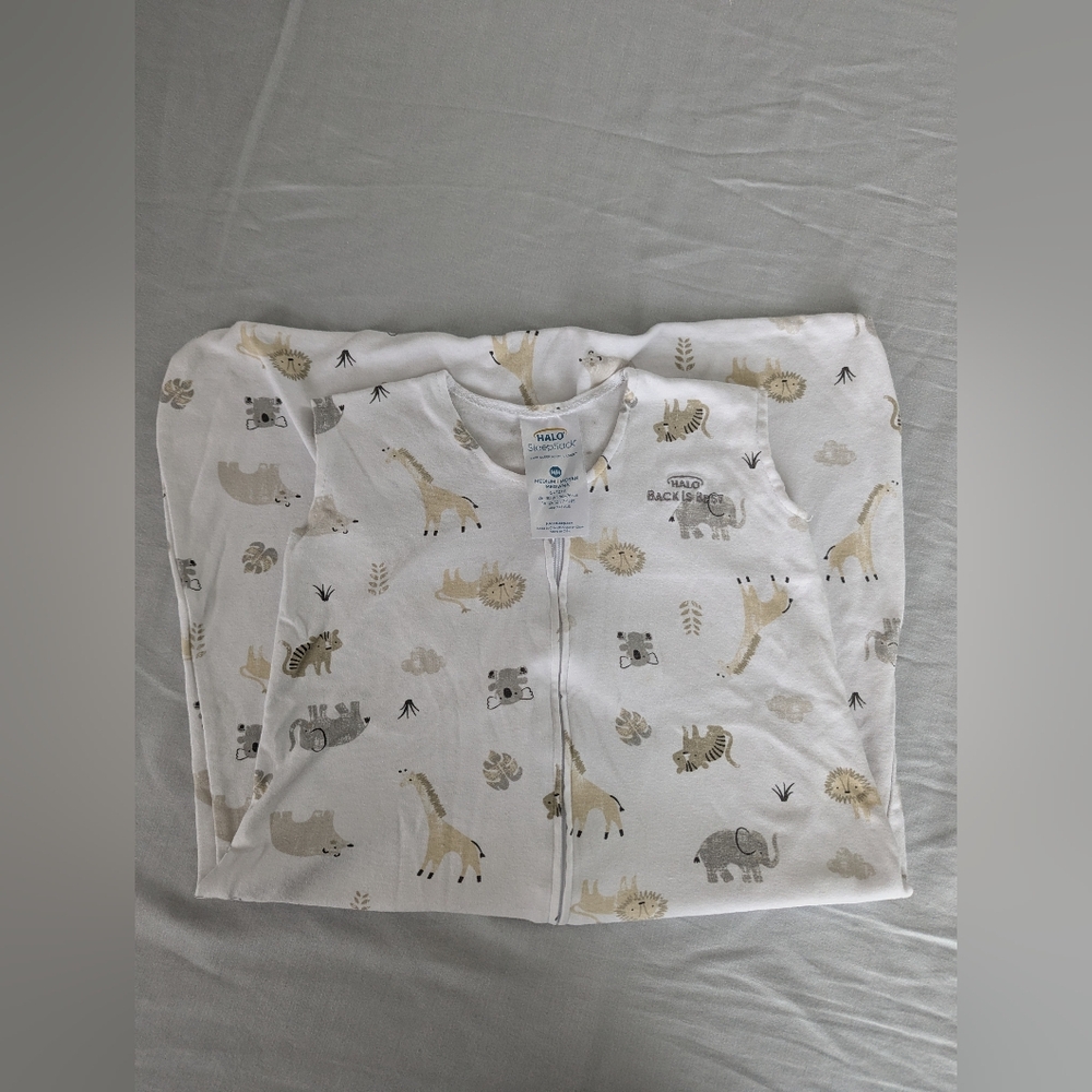 Halo Sleep Sack with Animal Print